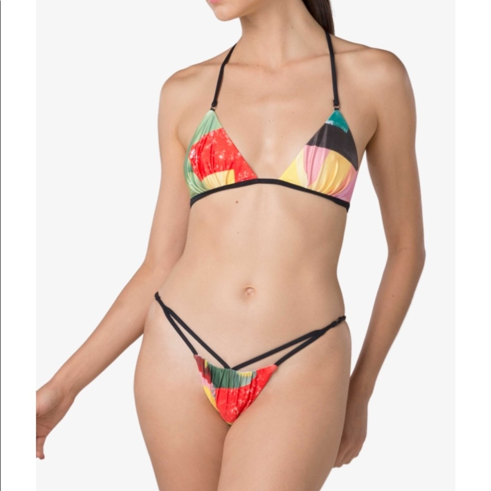 Angelys Balek Halter String Bikini Brazilian